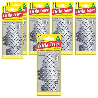 Little Trees 小樹香片 汽車/家庭/辦公室香氛片 持久自然香味, 鋼鐵人, 7g, 6片