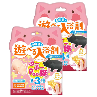 Pirates Factory 豬豬入浴劑 附水槍 Set, 25g, 2個
