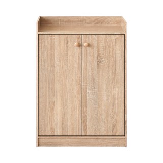 HOPMA 合馬家具 設計款二門鞋櫃, 漂流木 淺橡木, 5層