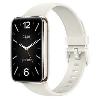 ANTIAN 時尚舒適矽膠防水運動錶帶, 1個, 白色