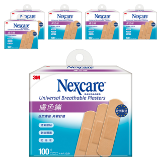 3M Nexcare OK繃 膚色繃帶 未滅菌 1.9*7.2cm, 100片, 6盒
