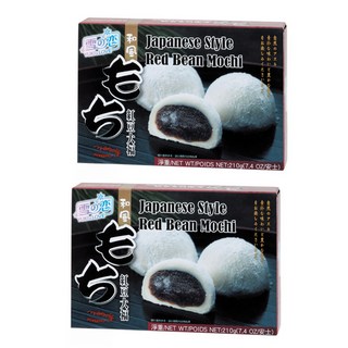 雪之戀 和風大福 紅豆, Q彈麻糬 香甜紅豆內餡, 210g, 2盒