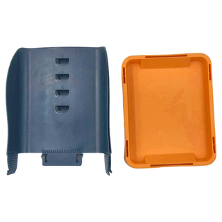 蘿林嚴選 多段可調式垃圾桶 垃圾袋固定設計, 藍黃款