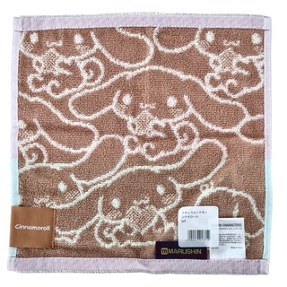 MARUSHIN 丸真 小方巾, 大耳狗 卡其色, 1條