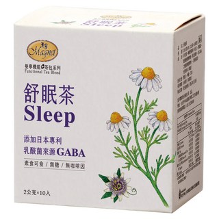 Magnet 曼寧舒眠茶 無咖啡因草本配方 舒緩壓力幫助入睡, 10包, 2g, 1盒