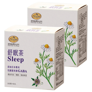 Magnet 曼寧 舒眠茶 (日本專利GABA、無咖啡因), 10包, 2g, 2盒