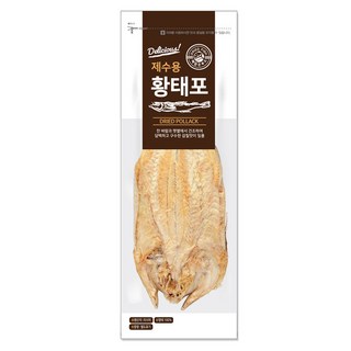 해맑은푸드 제수용 황태포, 70g, 1개