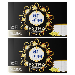 ar FUM 紡優美 經典烘衣紙 Honeyed Extra香味 正裝, 2個, 60張