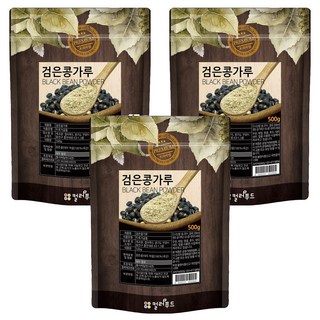 colorfood 검은콩가루, 500g, 3개