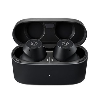 audio-technica 鐵三角 真無線耳機 原廠保固, ATH-CKS30TW+, 黑色
