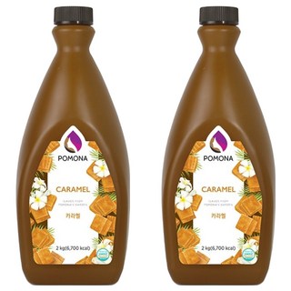 포모나 카라멜 소스, 2kg, 2개