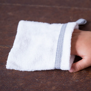 eguchitoys 抹布手套 在家蒙特梭利 5個, 白色, 1組