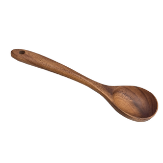 LifeHouse 柚木廚具 小湯勺, 柚木材質 26 x 6.3cm, 42-015-4, 1個