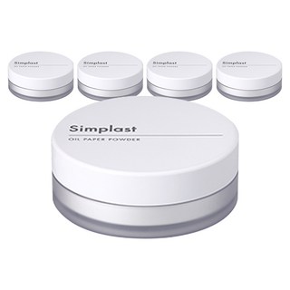 TONYMOLY 超細零毛孔透明控油蜜粉 9g, 單色, 5盒