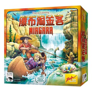 Zoch 瀑布淘金客 Niagara 適合3-5名淘金客 8歲以上, 1盒