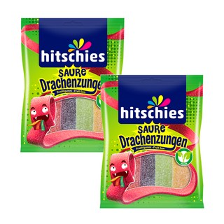 hitschies 希趣樂 水果風味酸扁帶軟糖, 125g, 2包