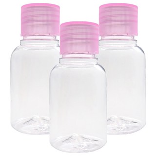 台灣 COSMOS 空瓶 瓶蓋顏色隨機 #928 75ml, 透明色, 3個