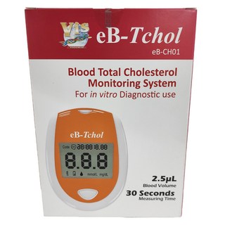 eBmonitor 醫必 膽固醇總量測試儀套組 eB-CH01, 1組