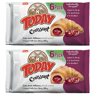 土耳其 TODAY 可頌麵包 櫻桃味 270g 獨立包裝 方便攜帶 口感豐富, 2包