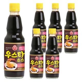 OTTOGI 不倒翁 伍斯特醬, 415g, 6瓶