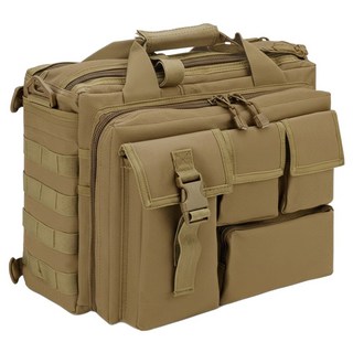 ADDEDIT Aton 多功能收納側背包/斜背包, 棕色