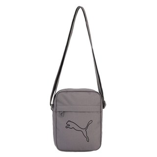 PUMA PLUS側背小包 09118202, 灰色, 1個