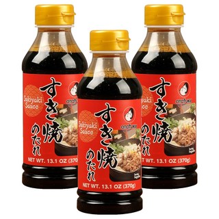 OTafUKU 御多福 壽喜燒調味醬, 3瓶, 370g