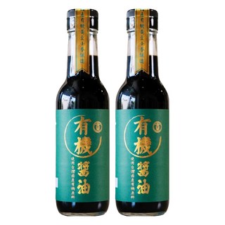 KIMLAN 金蘭 有機醬油 100%台灣原料 純釀造製程, 295ml, 2瓶