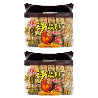 卡賀 沙琪瑪 奶蛋素 黑糖, 500g, 2袋