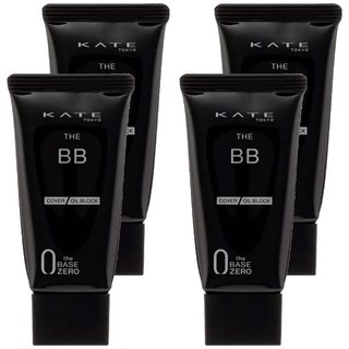 KATE 凱婷 台灣公司貨 零瑕肌密高遮瑕BB霜 控油 SPF21 PA++, EX-2, 30g, 4條