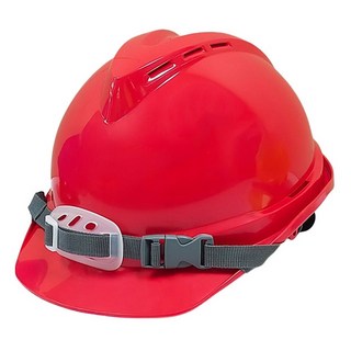 STONE 石頭牌 日式工程帽 018 ABS帽殼 保麗龍內裡 快接扣下巴織帶, 頭圍 53~62cm, 紅色, 1個