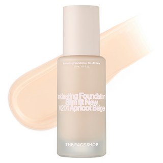더페이스샵 잉크래스팅 파운데이션 슬림핏 뉴 35ml, V201, 1개