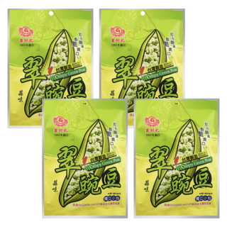 翁財記 翠豌豆 蒜味, 170g, 4袋