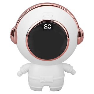 aibo USB充電式 太空人暖蛋 二檔調溫 - 白色, USB-22T11-W