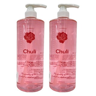 Chuli 初梨 香水調胺基酸沐浴乳 可洛伊 1L 身體清潔 肌膚保濕, 2瓶