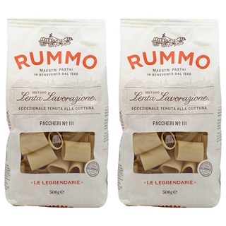 RUMMO 路莫 粗管麵, 500g, 2個