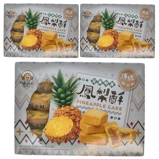 東方水姑娘 花東特產 鳳梨酥, 250g, 3盒