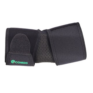COMDS 康得適 可調式透氣護肘, 1個, 黑色