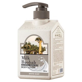 Milk Baobab 香氛身體乳 White Soap, 500ml, 1瓶