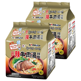 KORMOSA 韓寶 辣牛肉湯拉麵, 8包