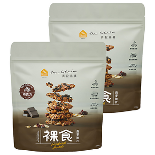 The Chala 蕎拉燕麥 裸食燕麥脆片 巧克力, 230g, 2包
