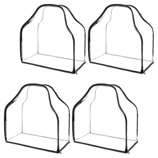 Viita 防霉/防塵/防潮 透明包包密封收納袋, 梯形大號, 4個