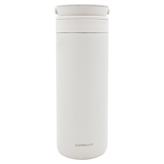 LocknLock 樂扣樂扣 Metro系列 兩用手提式保溫瓶, 白色, 1個, 475ml