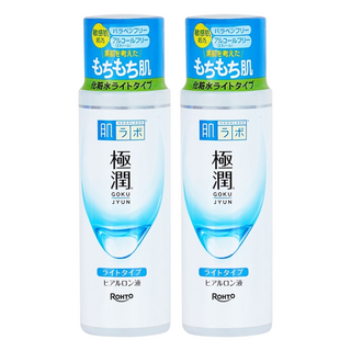 HADALABO 肌研 極潤保濕化妝水 清爽型 保持肌膚滋潤 防止乾燥 強化肌膚屏障, 170ml, 2瓶