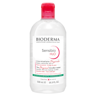 BIODERMA H2O高效潔膚液 粉瓶, 500ml, 1瓶