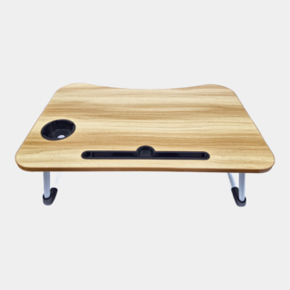 收納王妃 床上桌, 棕木紋