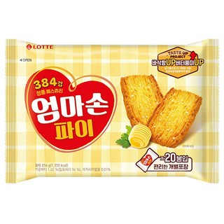 LOTTE 樂天 千層派餅乾 254g, 1袋