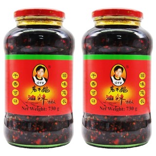 老干媽 油辣椒醬, 730g, 2個