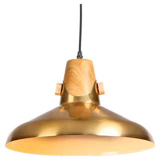 Honey Comb 北歐風餐廳吊燈 KC2287-95 35 x 23cm 線長120cm 簡約時尚 營造溫馨用餐氛圍, 原木