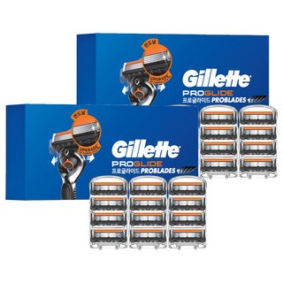 Gillette 吉列 正品 ProGlide 刮鬍刀片, 2個, 12入
